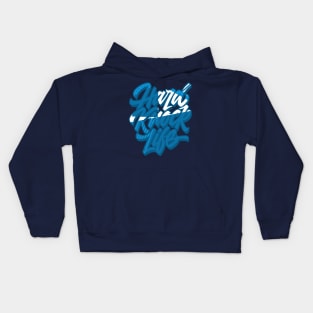 Hard Knock Marina Blue Low Kids Hoodie